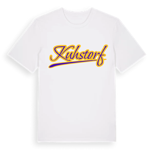 Kuhstorf baseball t-shirt – ekologisk bomull t-shirt från Pinshirt