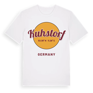Kuhstorf cirkel t-shirt – ekologisk bomull t-shirt från Pinshirt