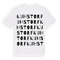 Kuhstorf ordlek t-shirt