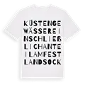 Küstengewässer einschließlich Anteil am Festlandsockel ordlek t-shirt
