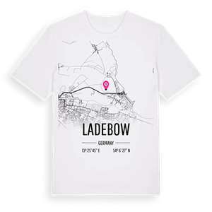 Ladebow karta t-shirt – ekologisk bomull t-shirt från Pinshirt
