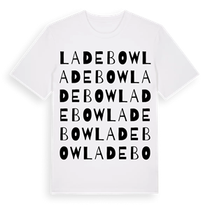 Ladebow ordlek t-shirt – ekologisk bomull t-shirt från Pinshirt