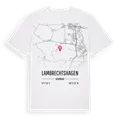 Lambrechtshagen karta t-shirt