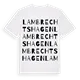 Lambrechtshagen ordlek t-shirt