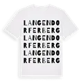 Langendorfer Berg ordlek t-shirt