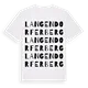 Langendorfer Berg ordlek t-shirt