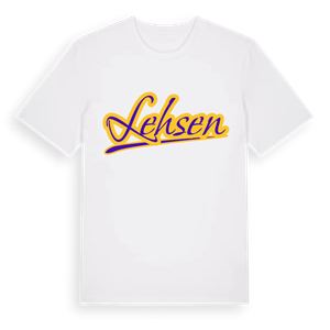 Lehsen baseball t-shirt – ekologisk bomull t-shirt från Pinshirt