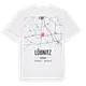 Löbnitz karta t-shirt