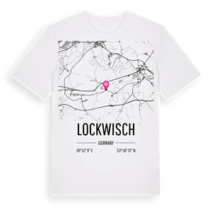 Lockwisch karta t-shirt – ekologisk bomull t-shirt från Pinshirt