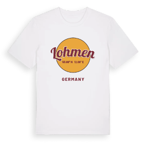 Lohmen cirkel t-shirt – ekologisk bomull t-shirt från Pinshirt