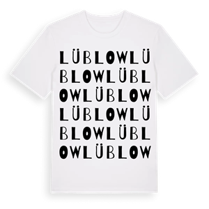 Lüblow ordlek t-shirt – ekologisk bomull t-shirt från Pinshirt