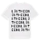 Lübtheen ordlek t-shirt