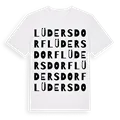 Lüdersdorf ordlek t-shirt