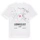 Ludwigslust karta t-shirt