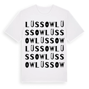 Lüssow ordlek t-shirt – ekologisk bomull t-shirt från Pinshirt