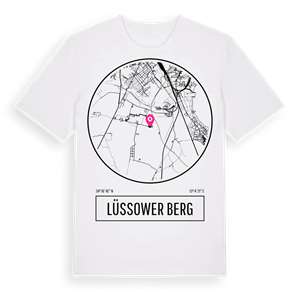 Lüssower Berg t-shirt – ekologisk bomull t-shirt från Pinshirt