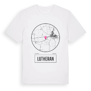 Lutheran t-shirt – ekologisk bomull t-shirt från Pinshirt