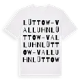 Lüttow-Valluhn ordlek t-shirt