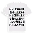 Malk Göhren ordlek t-shirt