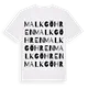 Malk Göhren ordlek t-shirt