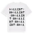 Mallentin ordlek t-shirt