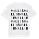 Malliß ordlek t-shirt