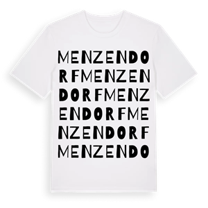 Menzendorf ordlek t-shirt – ekologisk bomull t-shirt från Pinshirt