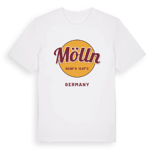Mölln cirkel t-shirt – ekologisk bomull t-shirt från Pinshirt