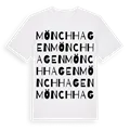 Mönchhagen ordlek t-shirt