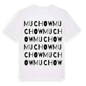 Muchow ordlek t-shirt – ekologisk bomull t-shirt från Pinshirt