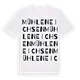 Mühlen Eichsen ordlek t-shirt