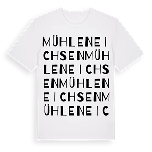 Mühlen Eichsen ordlek t-shirt – ekologisk bomull t-shirt från Pinshirt
