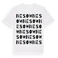 Nesow ordlek t-shirt