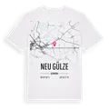 Neu Gülze karta t-shirt