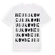Neubukow ordlek t-shirt
