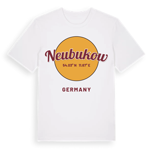 Neubukow cirkel t-shirt – ekologisk bomull t-shirt från Pinshirt