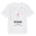 Neuburg karta t-shirt