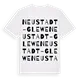 Neustadt-Glewe ordlek t-shirt
