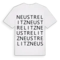 Neustrelitz ordlek t-shirt