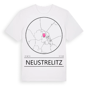 Neustrelitz t-shirt – ekologisk bomull t-shirt från Pinshirt