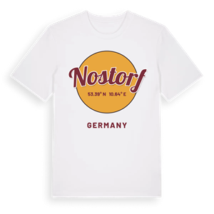 Nostorf cirkel t-shirt – ekologisk bomull t-shirt från Pinshirt