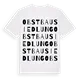 Obstbausiedlung ordlek t-shirt