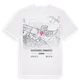 Ostseeviertel (Parkseite) karta t-shirt