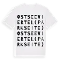 Ostseeviertel (Parkseite) ordlek t-shirt