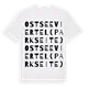 Ostseeviertel (Parkseite) ordlek t-shirt