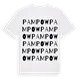 Pampow ordlek t-shirt