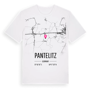 Pantelitz karta t-shirt – ekologisk bomull t-shirt från Pinshirt