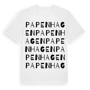 Papenhagen ordlek t-shirt – ekologisk bomull t-shirt från Pinshirt