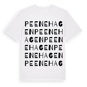 Peenehagen ordlek t-shirt – ekologisk bomull t-shirt från Pinshirt