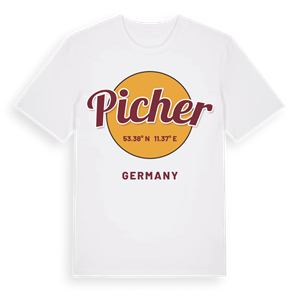 Picher cirkel t-shirt – ekologisk bomull t-shirt från Pinshirt